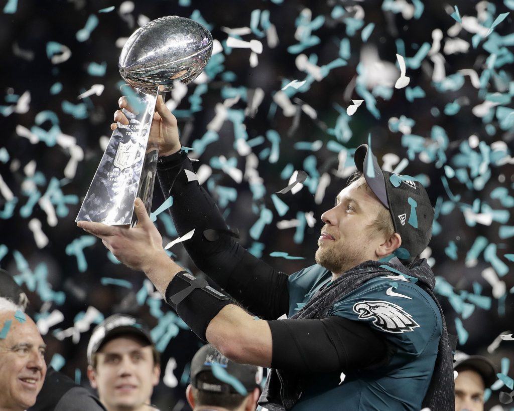 Foles, Eagles outshoot Patriots for 1st Super Bowl, 41-33 - WHYY