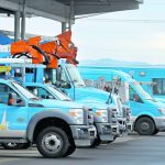 PG & E Work Vehicles